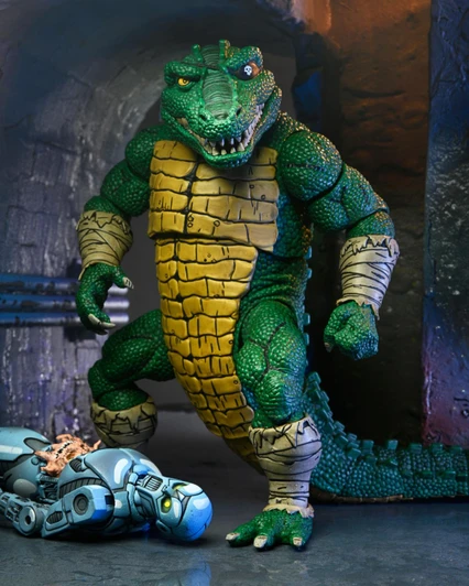 NECA Teenage Mutant Ninja Turtles (Mirage Comics) - 7" Scale Action Figure - Leatherhead Deluxe Figure