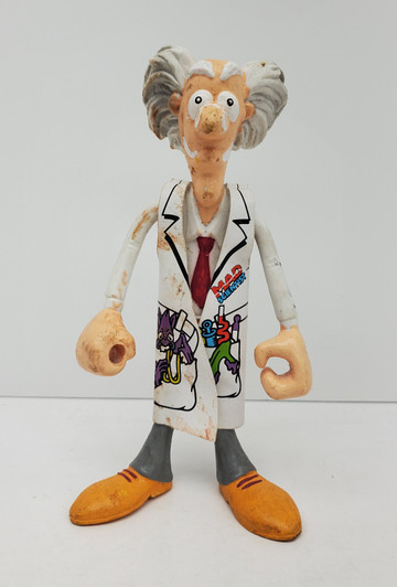 Arco (1987) Mad Scientist 7" bendy figure (no package)