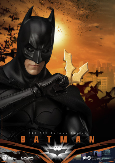 BATMAN BEGINS DAH-118 DYNAMIC 8-CTION BATMAN  ACTION FIGURE