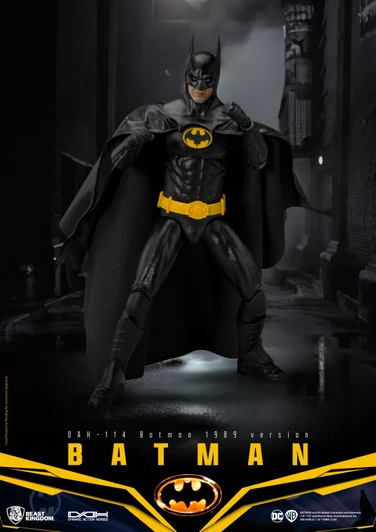 BATMAN DAH-114 DYNAMIC 8-CTION BATMAN 1989 ACTION FIGURE