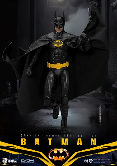 BATMAN DAH-114 DYNAMIC 8-CTION BATMAN 1989 ACTION FIGURE