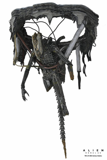 NECA Alien: Romulus - 7" Scale Action Figure - Deluxe Suspended Lab Xenomorph XX121