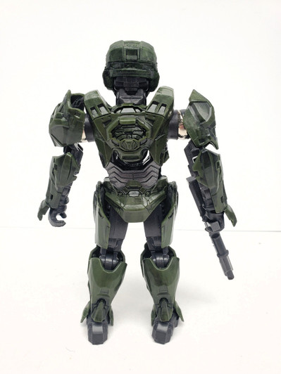 HALO Deluxe Figure UNSC Mantis and Spartan EVA Armor Defense System