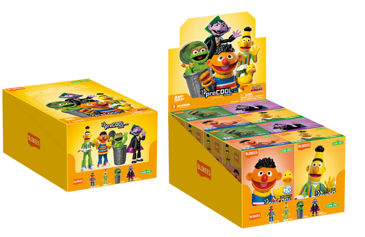 Blokees Figures Sesame Street preCOOL Series 02 case of 8