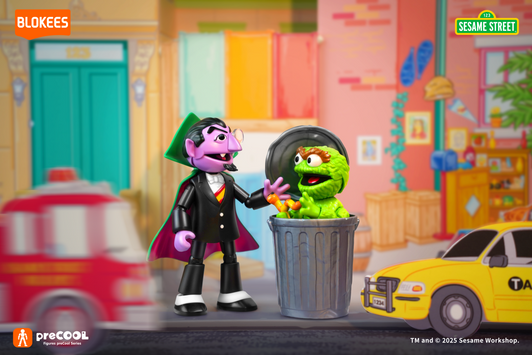 Blokees Figures Sesame Street preCOOL Series 02 case of 8