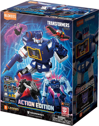 Blokees TRANFORMERS Action Edition 03 - G1 Soundwave