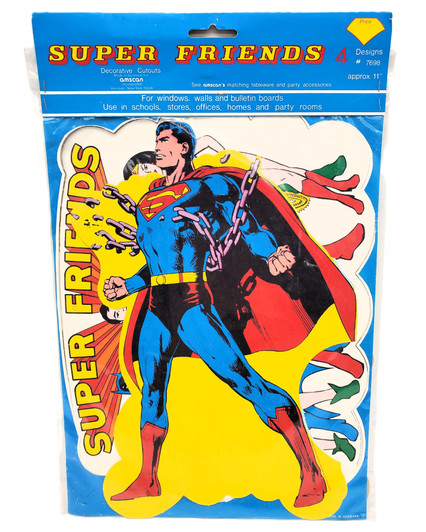 AMSCAN (1976) DC Super Friends decorative cutouts