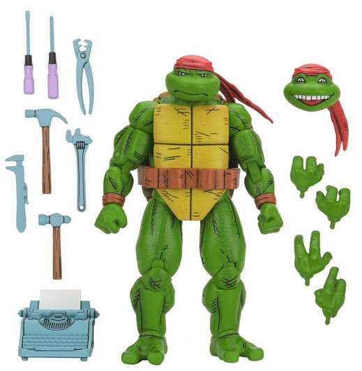 NECA Teenage Mutant Ninja Turtles (Mirage Comics) - 7" Scale Action Figure - Handyman Donatello