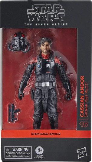 Hasbro Star Wars The Black Series Andor: Cassian Andor (Sienar Test Pilot) #15 6" action figure