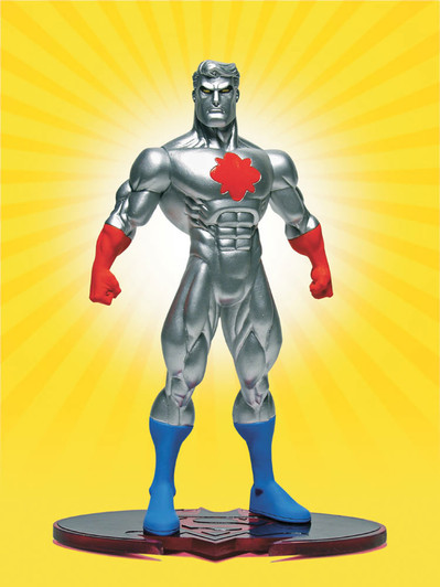 DC Direct Public Enemies Captain Atom  7" action figure