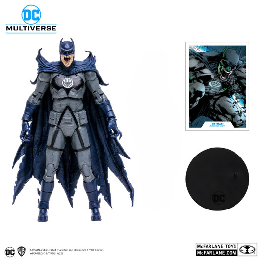 McFarlane DC Multiverse Black Lantern Batman 7in Action Figure (no package)