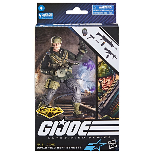 Hasbro GI Joe Classified Series NIGHTFORCE Big Ben 6in Action Figure