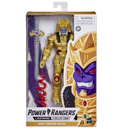 Hasbro Power Rangers Lightning Collection  MMPR Goldar 6" Action Figure