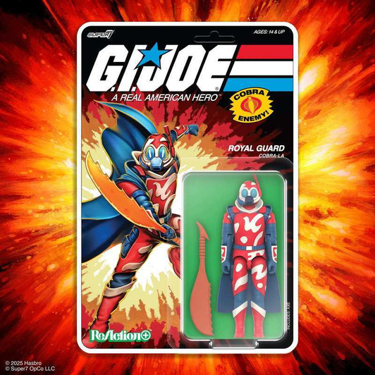 G.I. Joe ReAction+ Wave 4  (Movie Collection) - Cobra-La (Royal Guard)