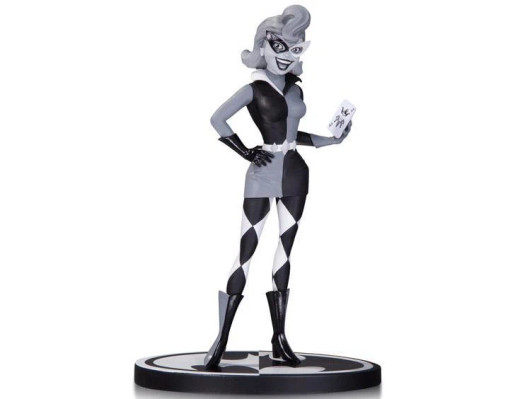 Batman Black & White Harley Quinn 7-Inch Statue Paul Dini