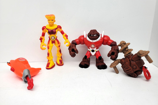 Fisher Price (2009) Planetary Heroes MARS Digger and VENUS Dazzle (no package)