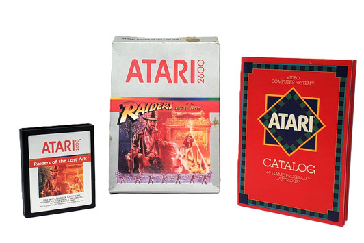 Atari (1982) 2600 Raiders of the Lost Ark Game