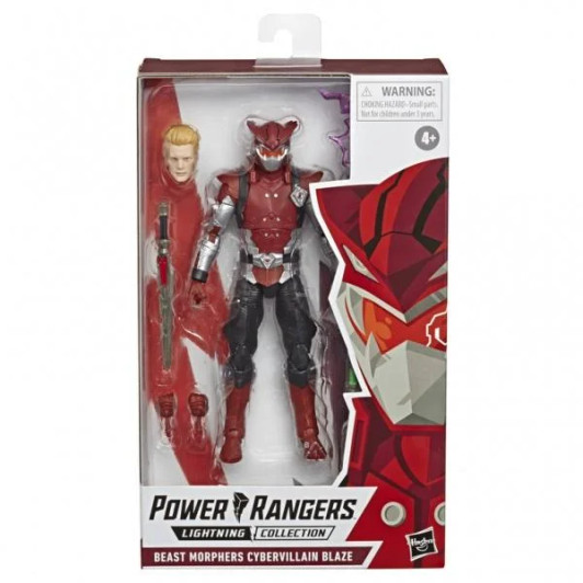 Hasbro Power Rangers Lightning Collection Beast Morphers Cybervillain Blaze 6" Action Figure