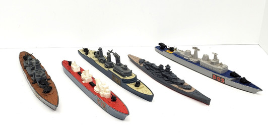 Matchbox (1976) Sea Kings Battleship and carrier lot #3