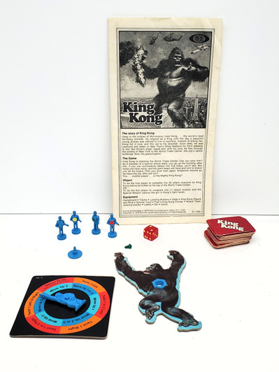 Ideal (1976) King Kong Board game