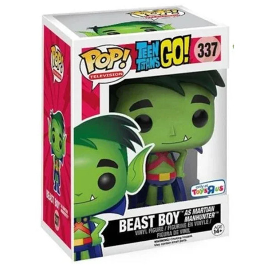 Funko Pop! Television: Teen Titans Go! Beast Boy as Martian Manhunter #337