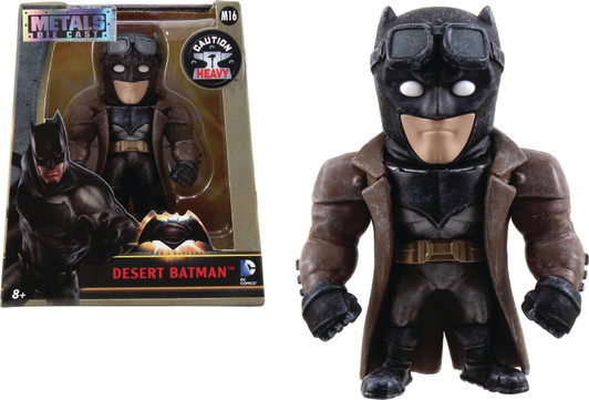 Jada Toys Metals Die Cast Batman vs Superman DESERT BATMAN 4" Movie Figures