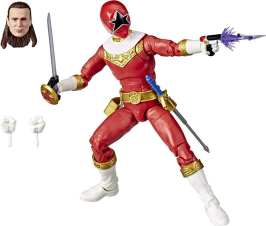 Hasbro Power Rangers Lightning Collection ZEO Red Ranger 6" action figure