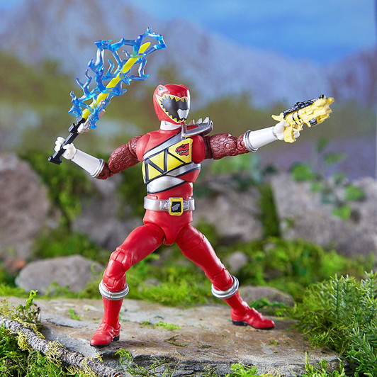 Hasbro Power Rangers Lightning Dino Charge Red Ranger 6" Action Figure
