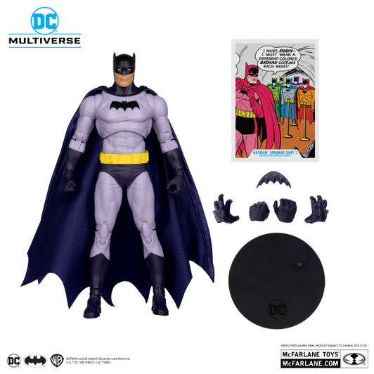 McFarlane Batman (Purple Suit) (Red Platinum Edition)  7" action figure