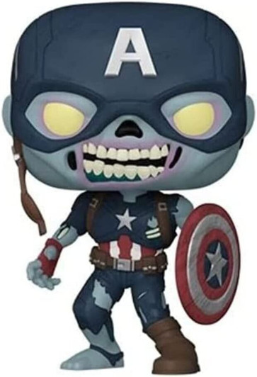 Funko Pop! Marvel: What If...? Zombie Captain America  #941
