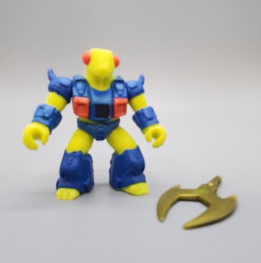 Hasbro (1987) Battle Beasts #34 Delta Commander Chameleon