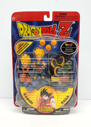 Irwin Toys (2000) Dragonball Z Babidi Saga SS Trunks and SS Goten Action Figure