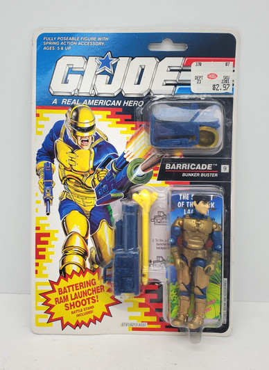 Hasbro (1991) G.I. Joe Barricade 3.75" Action Figure