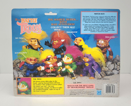 Hasbro (1992) Battle Trolls Troll-Clops action figure