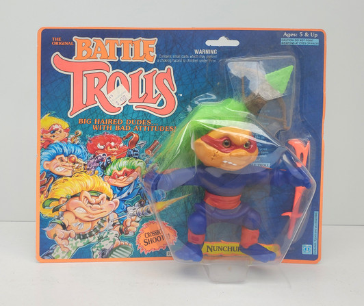 Hasbro (1992) Battle Trolls TD Troll action figure