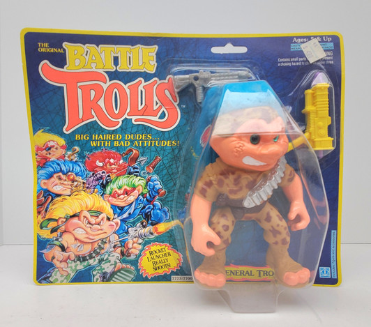 美品✨値引き✨Angry Troll　WHE101 Battle Troll Punk Troll, 90's Angry Troll Toy, Vintage Battle