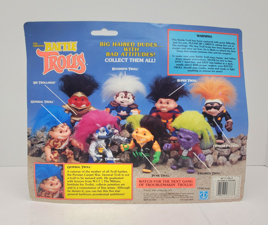 Hasbro (1992) Battle Trolls General Troll action figure