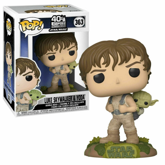 Funko Pop! Star Wars: luke skywalker & yoda #363