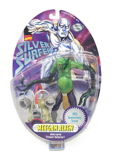 ToyBiz (1997) Silver Surfer Marvel Collector Edition Meegan Alien Action Figure