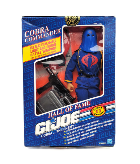 Hasbro (1991)G.I. JOE Hall of Fame Cobra Commander 12" action figure