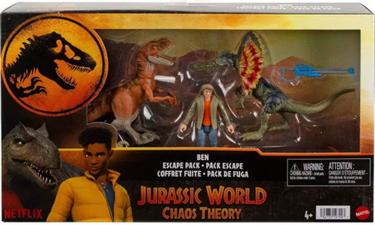 Mattel Netflix Jurassic World Ben Escape Pack