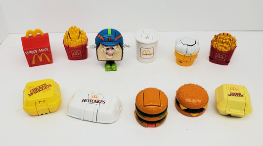 McDonald's Happy Meal (1995) MMPR The Movie Red Ranger with Ape