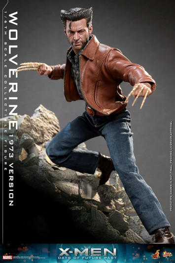 Hot Toys Days of Future Past Wolverine 1973 Version Sixth Scale Figure Movie Masterpiece Series MMS659B
