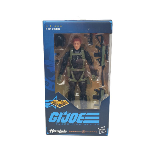 Hasbro G.I. Joe Classified HasLab Exclusive Series #143 Nightforce Rip Cord Action Figure