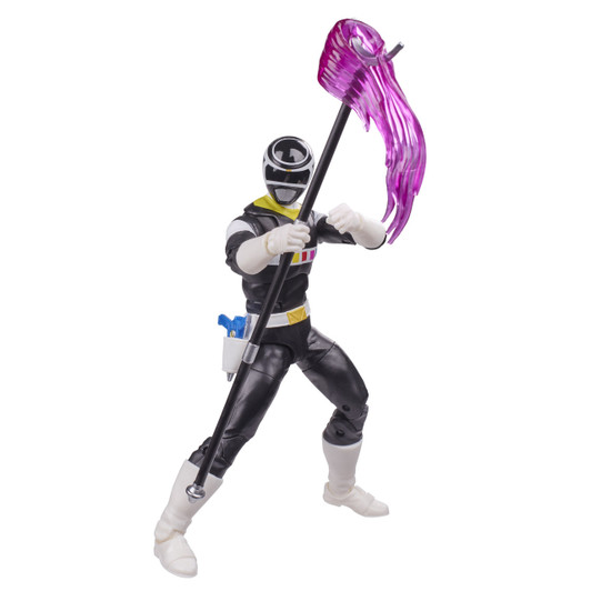 Hasbro Power Rangers Lightning Space Black Ranger 6in Action Figure