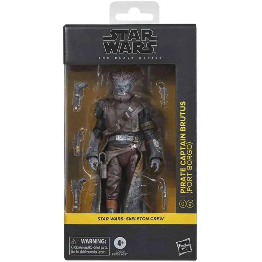 Star Wars The Black Series Skeleton Crew #06 Pirate Captain Brutus 6" action figure