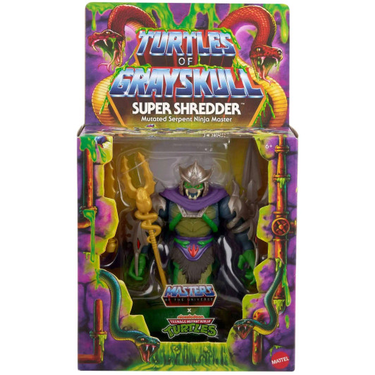 Mattel Turtles of Grayskull Super Shredder Deluxe action figure