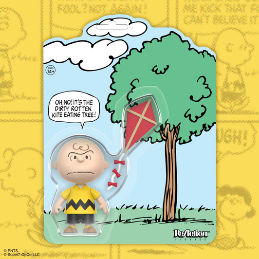 Peanuts ReAction Figures  Charlie Brown (with kite)