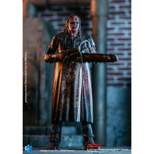 HIYA Texas Chainsaw Massacre (2022) Leatherface SLAUGHTER EDITION 1/18th scale action figure