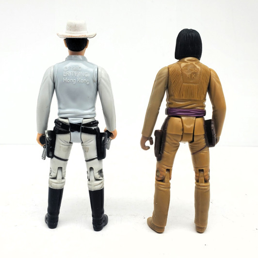 Gabriel (1980) The Legend of the Lone Ranger Lone Ranger and Tonto set 3.75" action figure